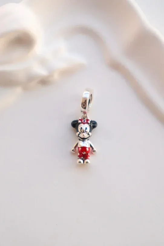 Klipsli Bileklik Sallantılı Mickey Mouse Charm